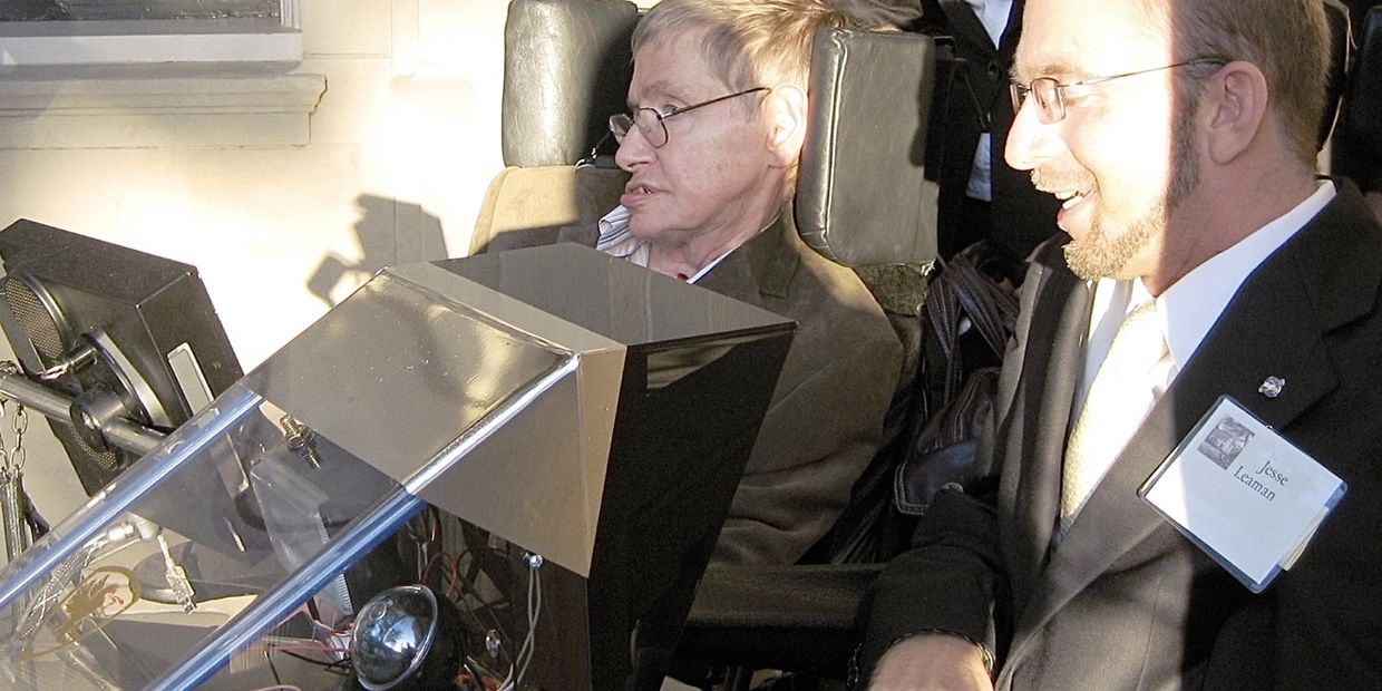 Leaman and Hawking in 2007