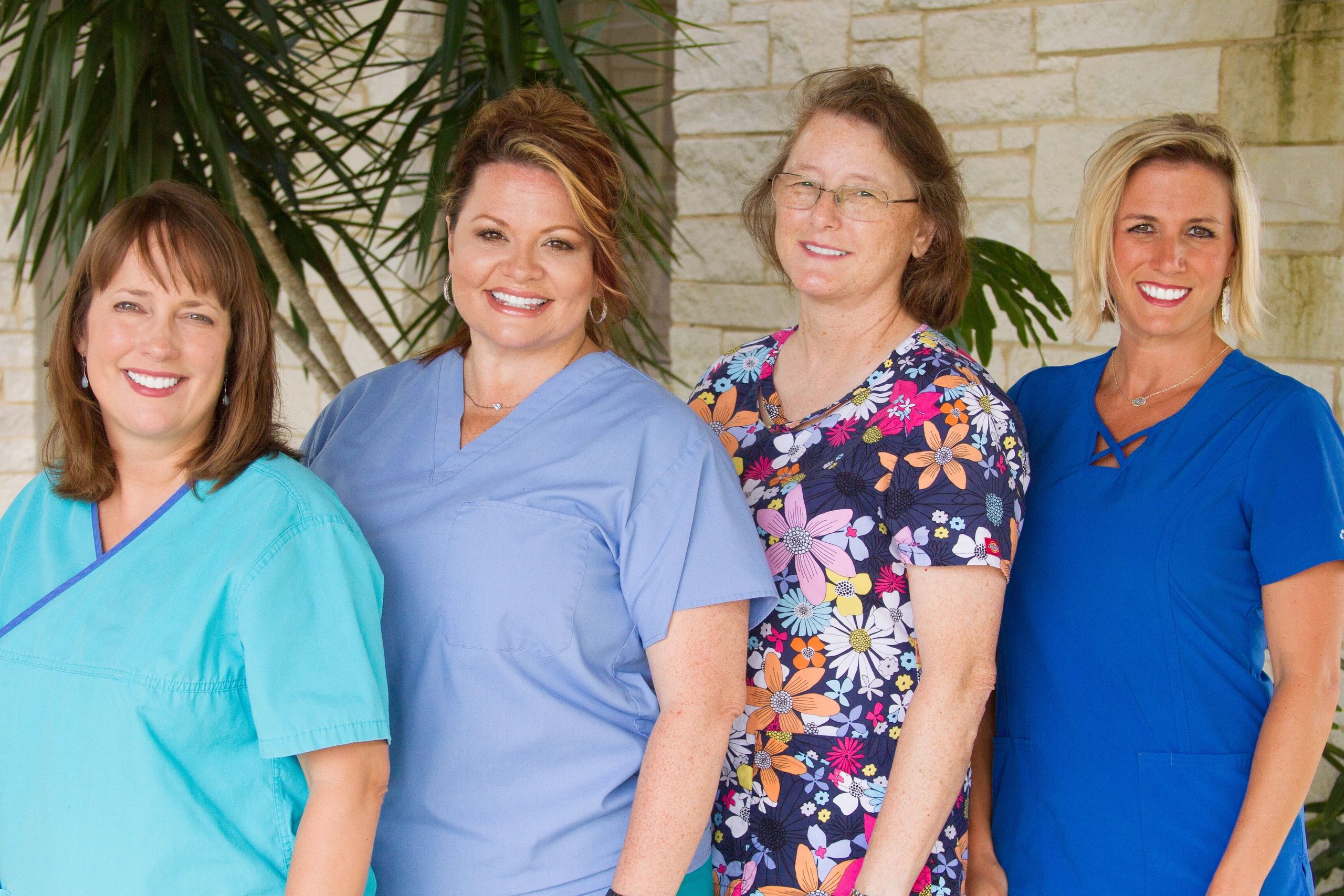 Group photo of Hygienists in front of SF Dental