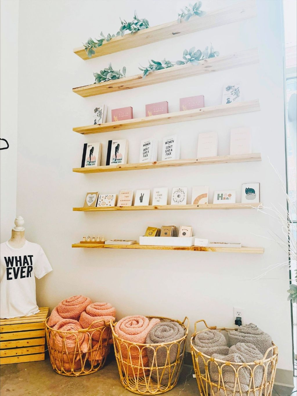 Cielo custom simply sleek shelving.