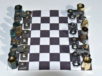 chess set nuts and bolts