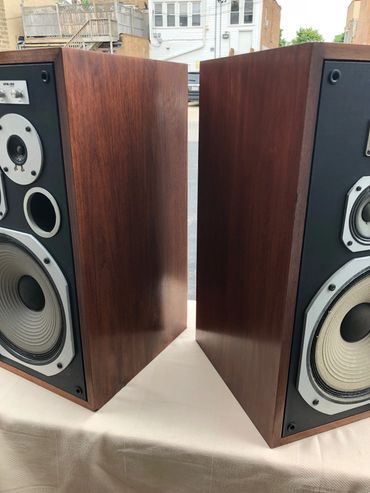 Pioneer HPM 100's Re-sanded and stained