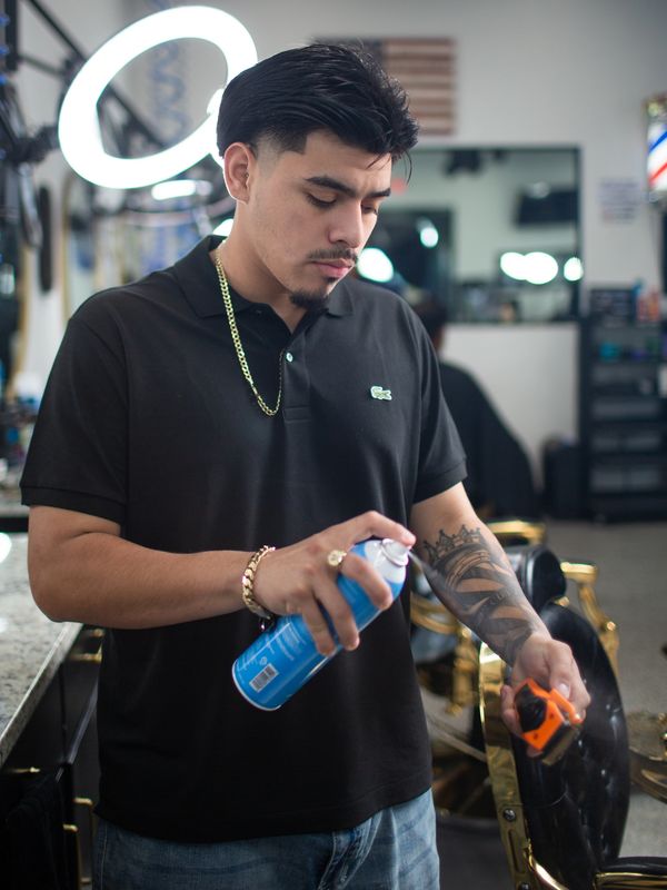 Tony owner barber at 903CUTZ Tyler TX known for modern cuts and consistent results.
