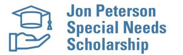 Logo for Jon Peterson Special Needs Scholarship.