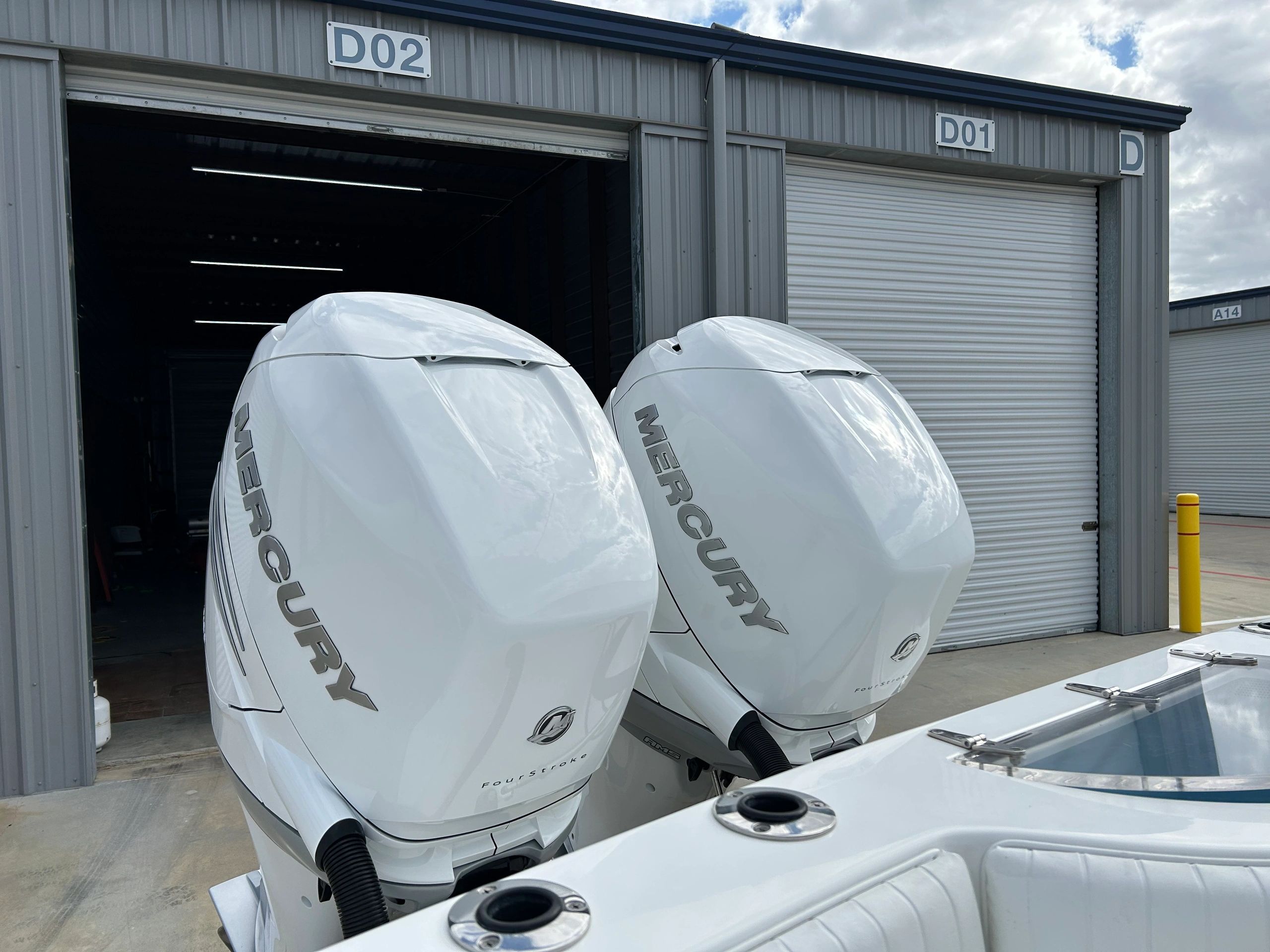 Mercury racing outboard