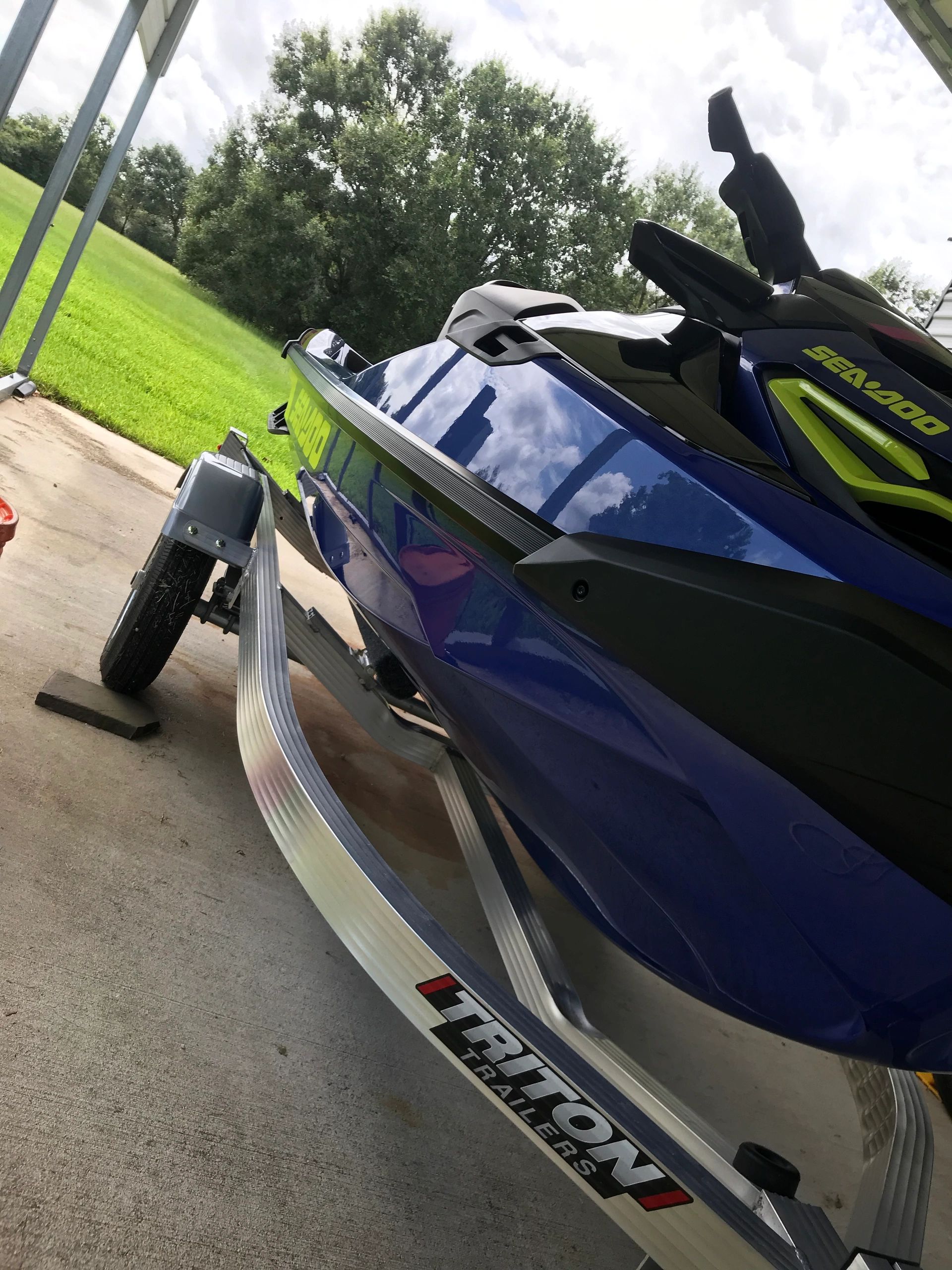 Jetski ceramic coating