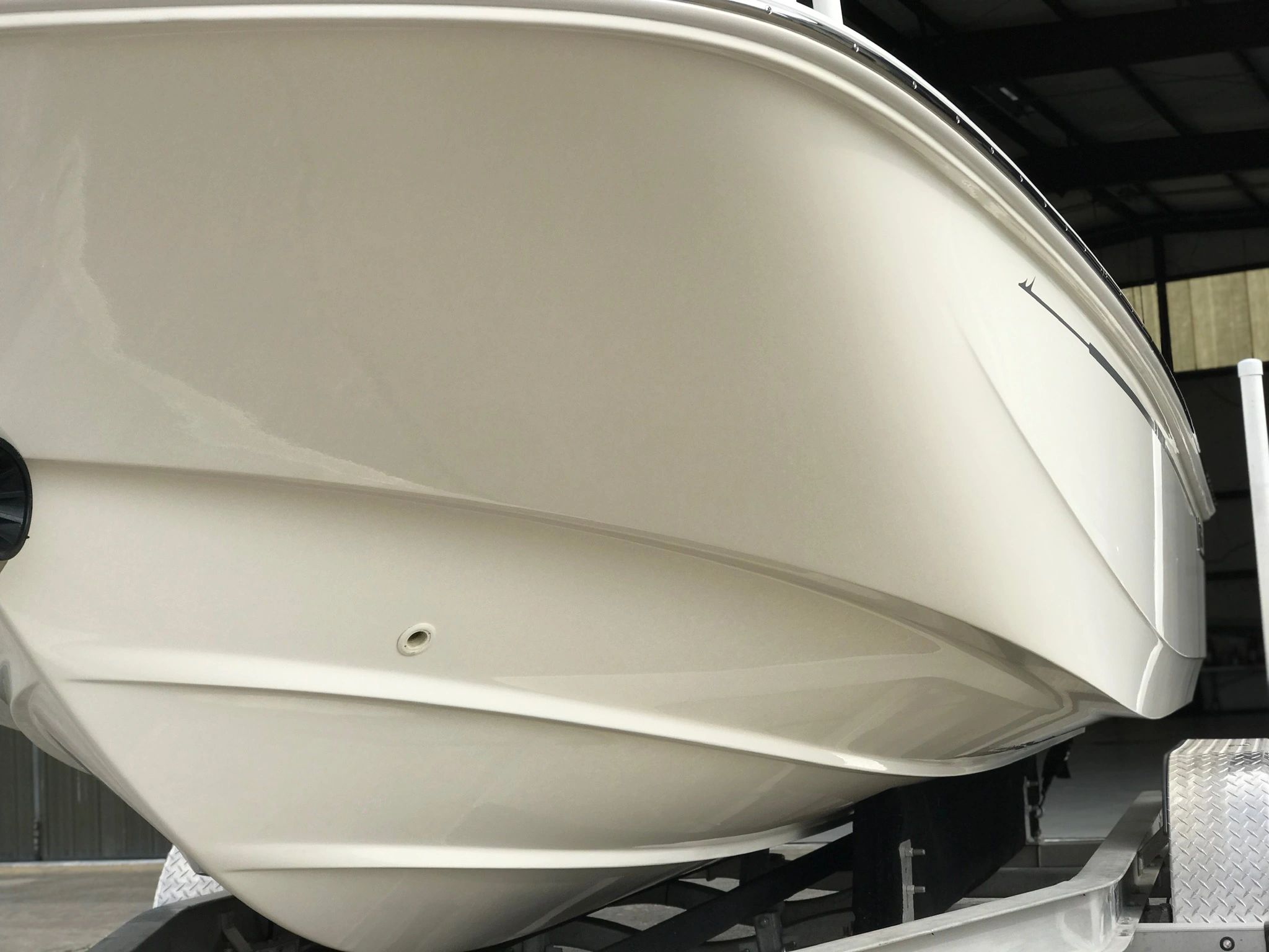 Ceramic boat finish