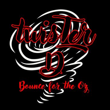 Twister D Music Lyrics Release Bounce for the Oz Logo Tornado stencil Logo