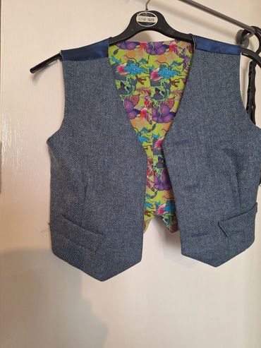 hand made boys waistcoat