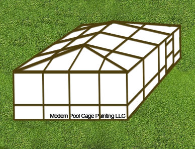 Hip Pool Enclosure style.