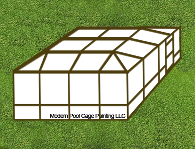 Mansard Pool Enclosure style.