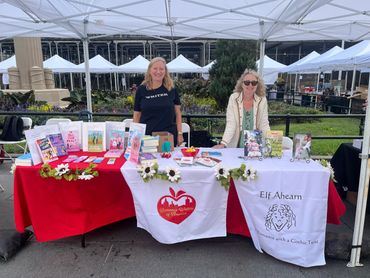 Kathy Strobos and Elf Ahern