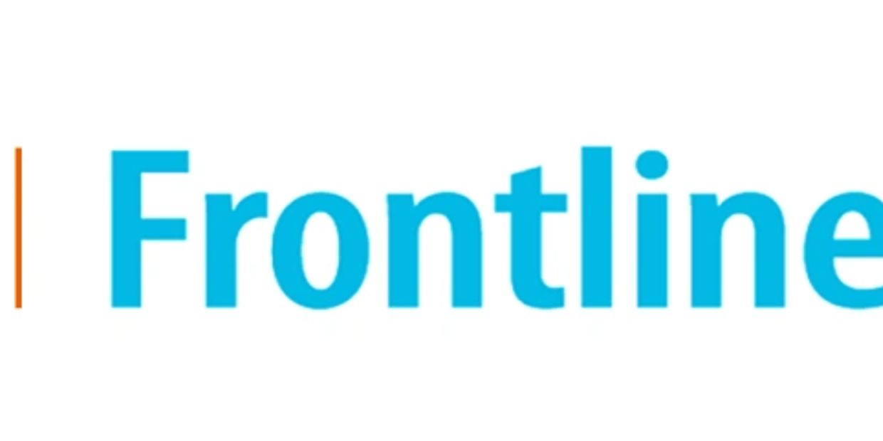 Frontline VNSNY logo on a white background