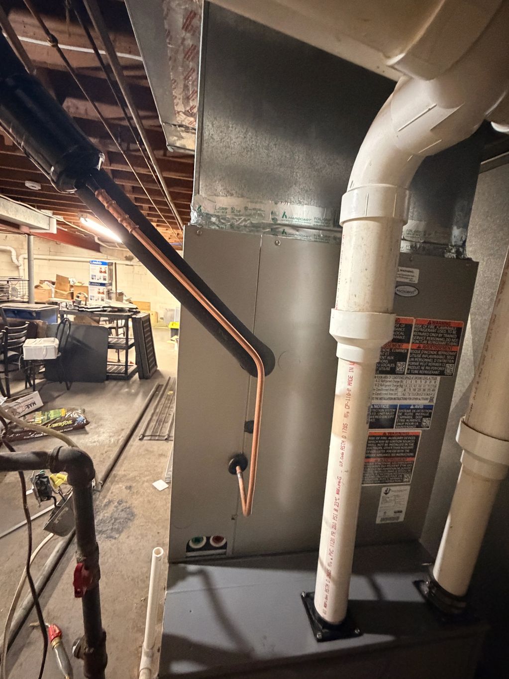 Coil changeout for our favorite pizzeria!