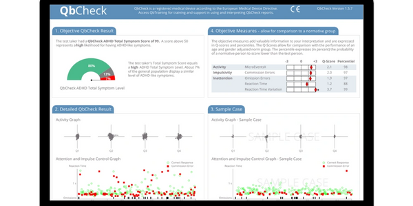 Example of a QbCheck report online