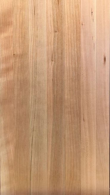 Cherry Butcher Block Edge Grain - Solid Wood Sample