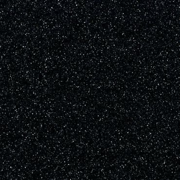 Deep Black Quartz Corian Sample
