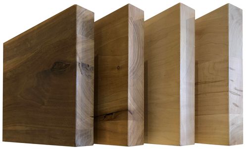 Cherry, Walnut, Oak and Maple Wood samples