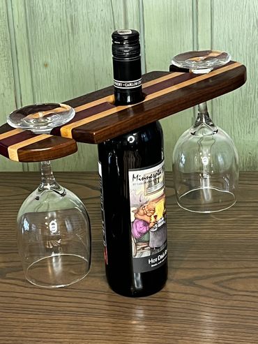 Wine Display - Walnut