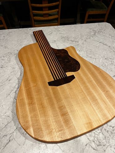 Acoustic Guitar Cutting Board