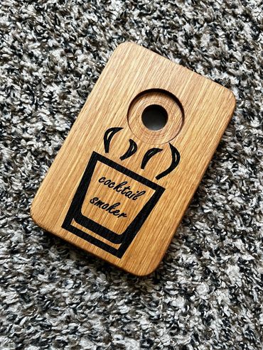 Cocktail smoker
Includes cherry and oak wood chips.