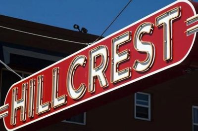 Photo of the Hillcrest sign. Credit: San Diego Free Press (RIP)