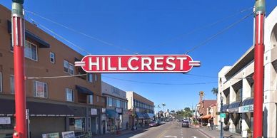 The famous Hillcrest sign. Credit: Google Maps