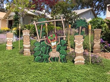 Luau Theme party rentals, Hawaiian Themed event rentals