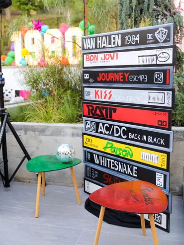 Eighties theme prop Rentals 80's Theme party Rentals, 80's Party Decorations and rentals