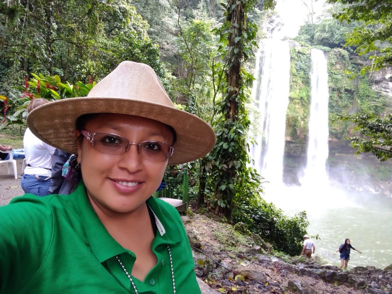 Guillermina Vasquez comes from one of the most beautiful tropical forested areas in southern Mexico