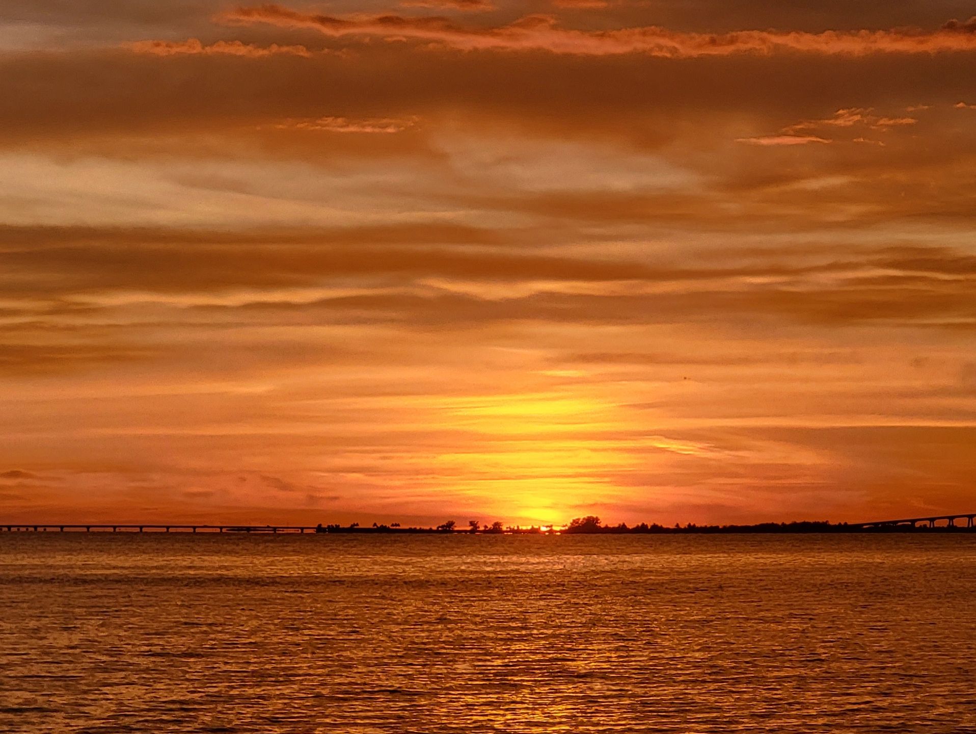 Sightseeing Tiki boat tour and sunset tours in Fort Myers FL