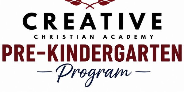 Creative Christian Academy Pre-Kindergarten Program logo.