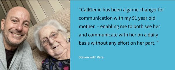callGenie customer review "CallGenie has been a game changer for communication with my 91 y/o mum.