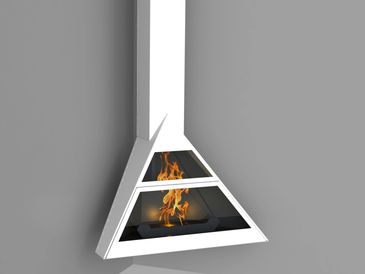 Traforart Admeto Rincon suspended gas Fireplace
