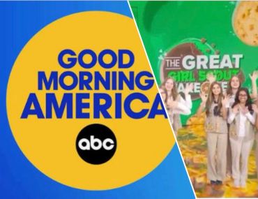 Good Morning America with the Girl Scouts panel