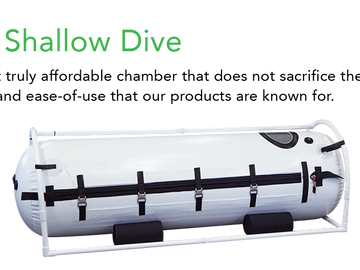 BEST Hyperbaric Chamber Most Affordability Mild Hyperbaric Chamber Shallow Dive Summit to Sea