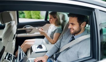 Get work done on the way to your destination.