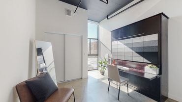office condo murphy bed desk loft downtown los feliz