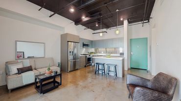 interior open concept condo floor plan for sale los feliz