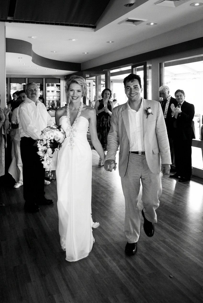 Kate and Jean Claude Branch at Balmoral, Mosman.