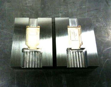 USB Flash Drive / USB-A Cable Injection Mold, made in house with our Seasoned CAD/CNC operators