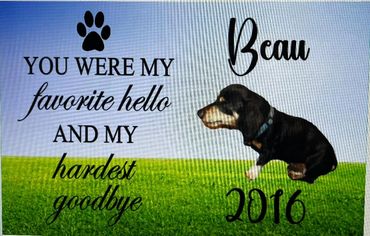 Customizable Pet Memorial
$45.00