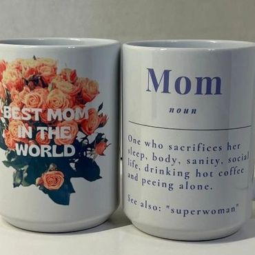 Custom 15oz Sublimation Mug
$10.00
