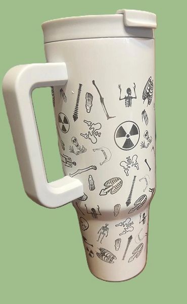 Customer Laser Engraved 40oz Tumbler with Handle
$30.00