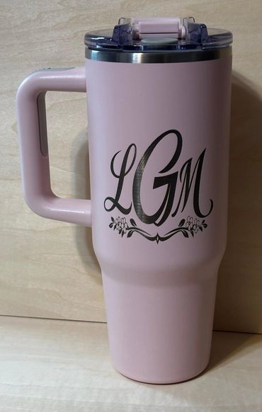 Customer Laser Engraved 30oz Tumbler with Handle
$25.00