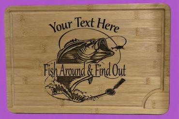 12 X 18 Bamboo Cutting Board
Custom Laser Engraved
$30.00