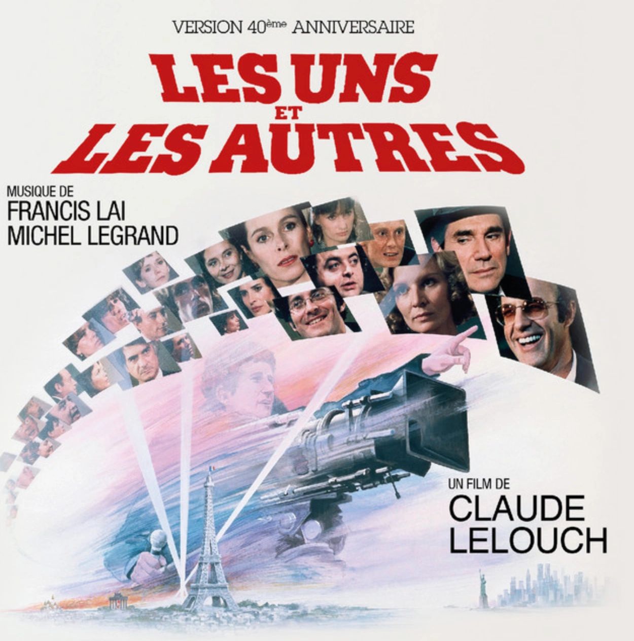 Cover of Les uns et les autres (Bolero) original soundtrack by Francis Lai of Claude Lelouch movie