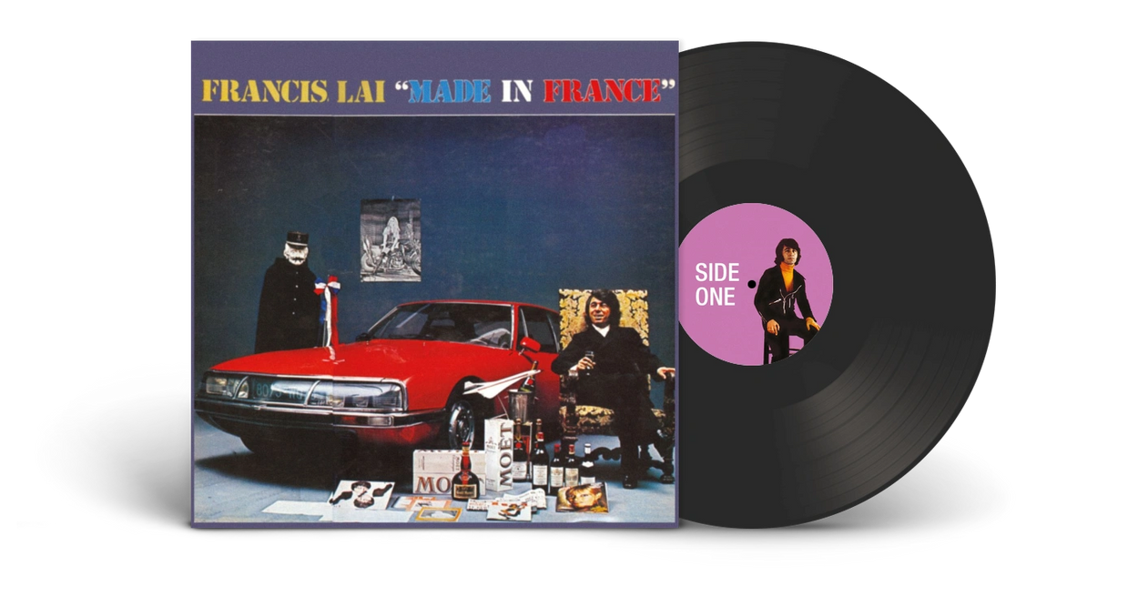 Francis Lai Made In France, cult vinyl edition by Play-Time, an FGL PRODUCTIONS label