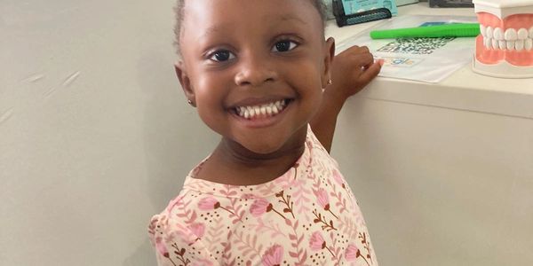 Her smile says it all.