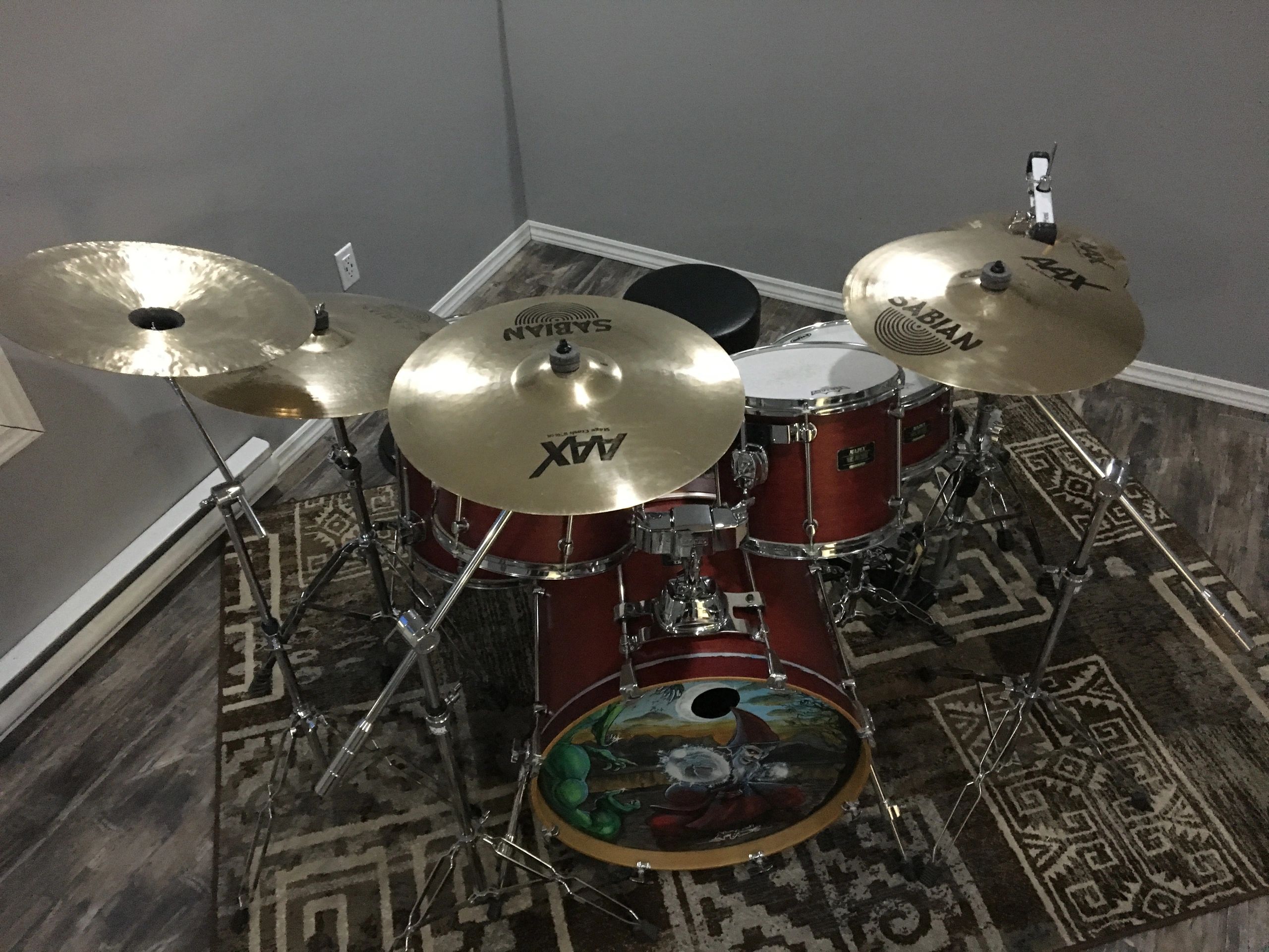 Recording studio interior for Studio 506