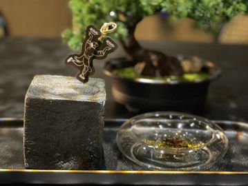 清晨火烤後的鬆脆,特殊風味抹醬的妝點,是島上仙人的一日之始。